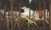 Sandro Botticelli Novella di Nastagio degli onesti (mk36) china oil painting artist
